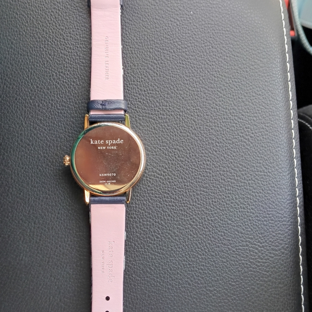 Kate Spade Blue Floral Watch with Gold Accents - Picture 5 of 11